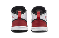 Air Jordan 1 Mid Kids White Red | אייר ג'ורדן ילדים