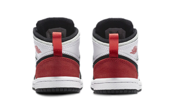 Air Jordan 1 Mid Kids White Red | אייר ג'ורדן ילדים