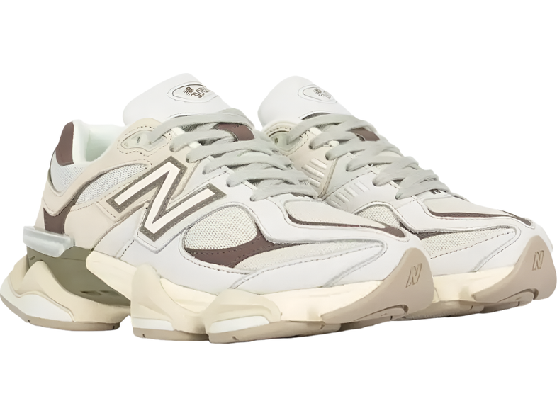 New Balance 9060 Grey Maroon Olive | ניו באלאנס