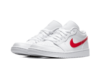 Air Jordan 1 Low White University Red | ג'ורדן 1 נמוכות