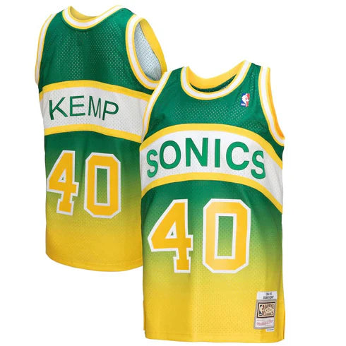 NBA Mitchell & Ness Hardwood Classics Kemp | גופיית אנ.בי.איי