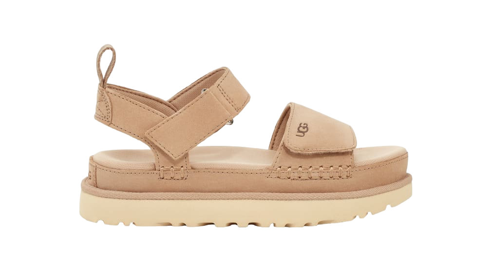 UGG Women’s Goldenstar Sandal Driftwood | סנדלי אגג