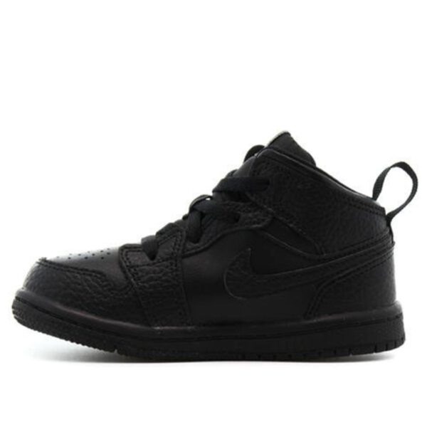 Air Jordan 1 Mid Kids Triple Black | אייר ג'ורדן ילדים