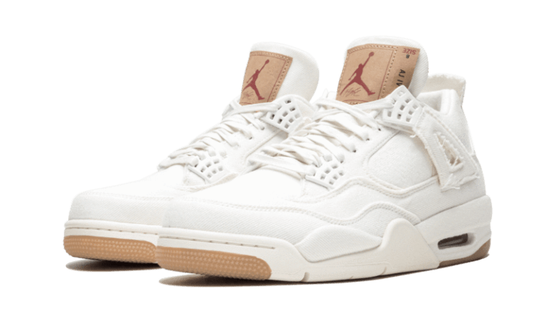 Air Jordan 4 Retro Levi’s White | ג'ורדן 4