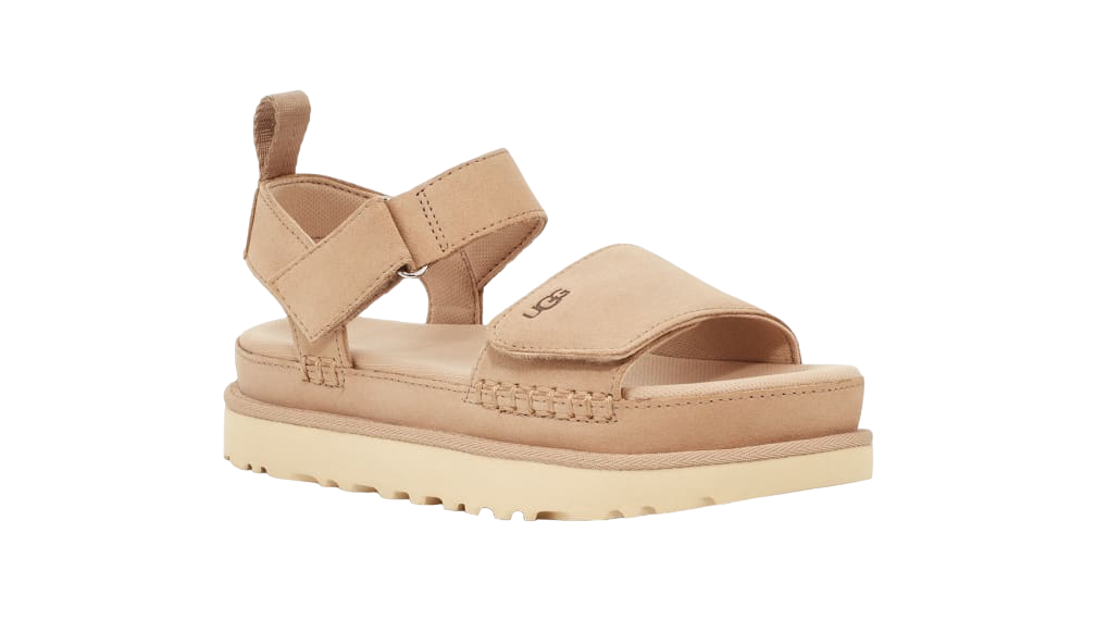 UGG Women’s Goldenstar Sandal Driftwood | סנדלי אגג