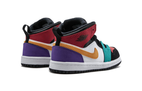 Air Jordan 1 Mid Kids Retro Multi Color | אייר ג'ורדן ילדים