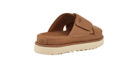 UGG Women’s Goldenstar Cross Slide Chestnut | כפכפי אגג