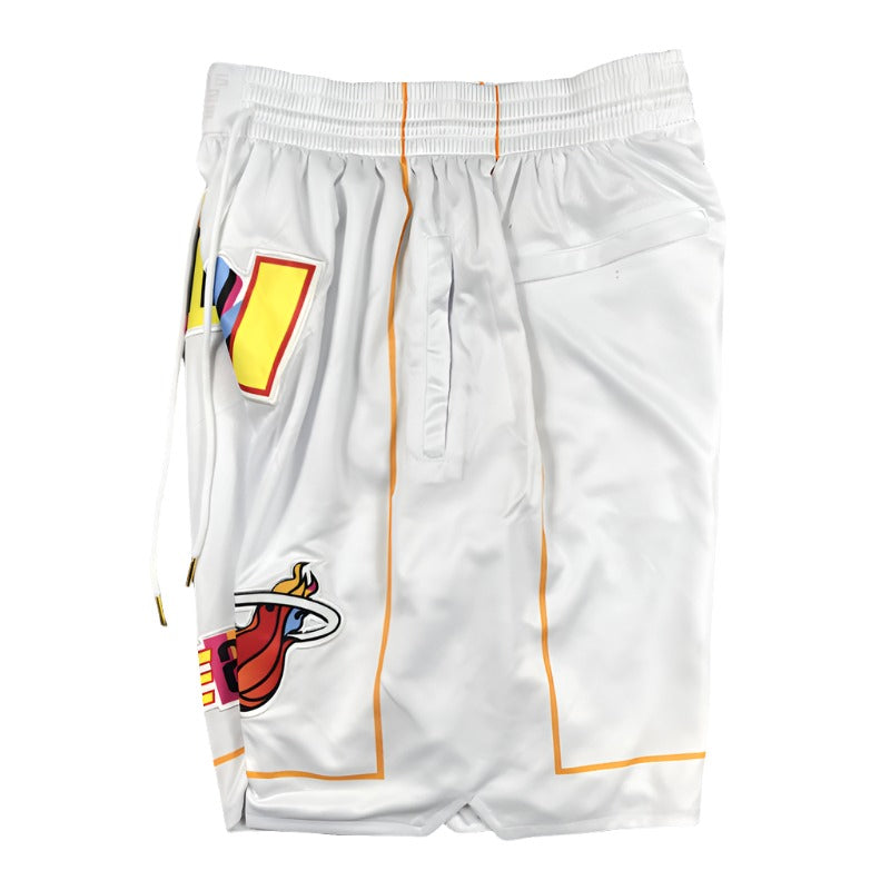 NBA Shorts‏ Just Don Miami Heat Icon | מכנסיי אנ.בי.איי