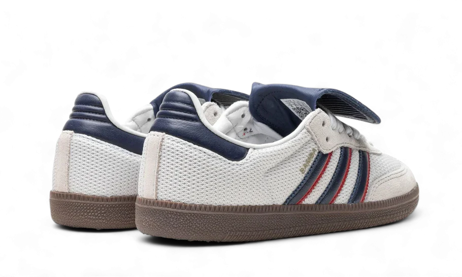 Adidas Samba LT Crystal White Dark Blue Gum | אדידס סמבה