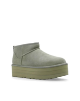 UGG CLASSIC ULTRA MINI PLATFORM MOSS GREEN | מגפי אגג