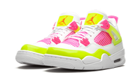 Air Jordan 4 Retro White Lemon Pink | ג'ורדן 4