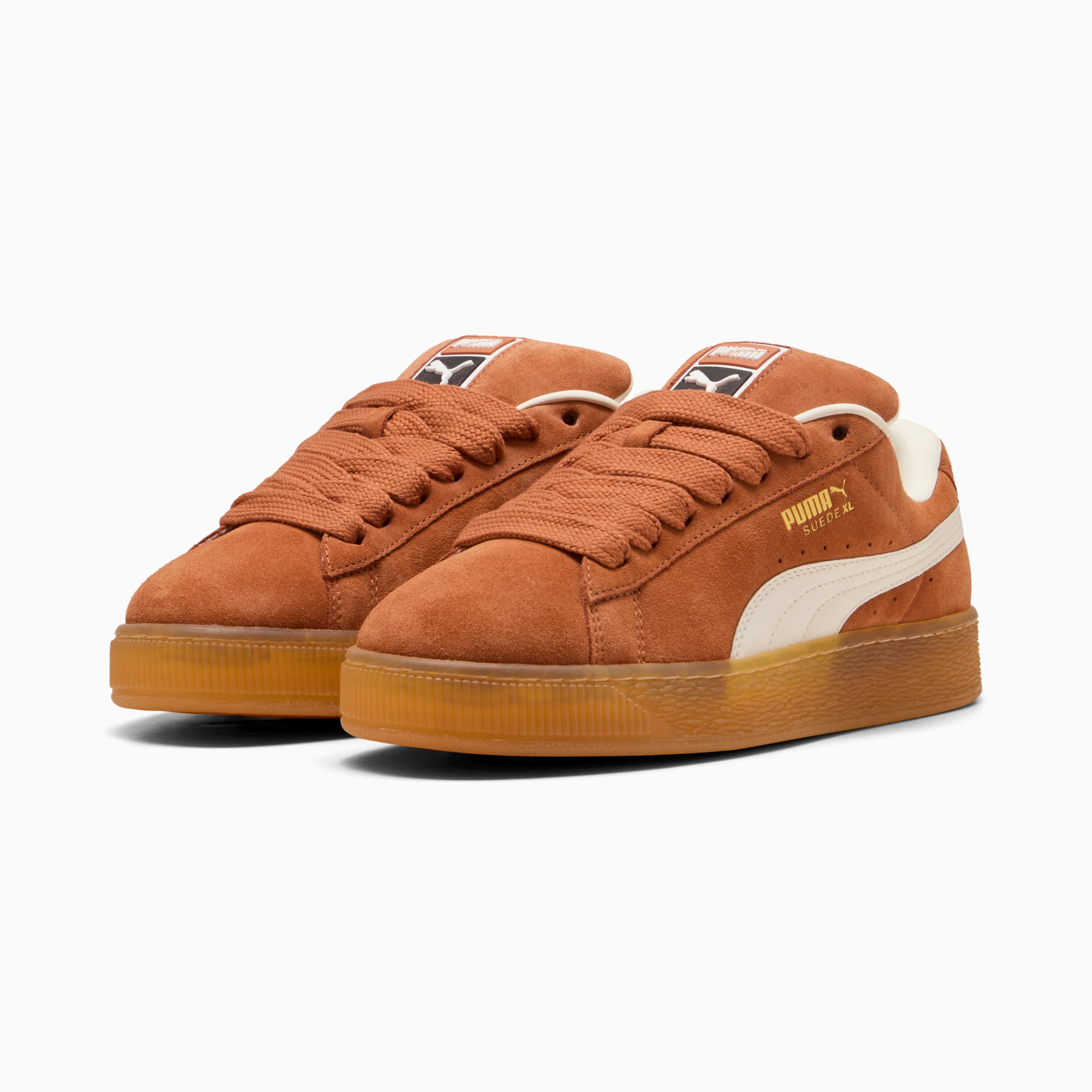 Puma Suede XL Sneakers Unisex Brandy Warm White| פומה