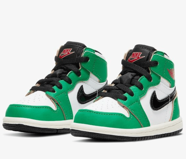 Air Jordan 1 High Kids Lucky Green | אייר ג'ורדן ילדים