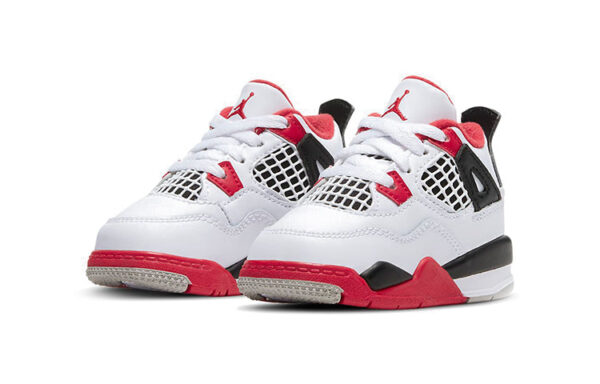 Air Jordan 4 Kids Retro Fire Red  | אייר ג'ורדן ילדים
