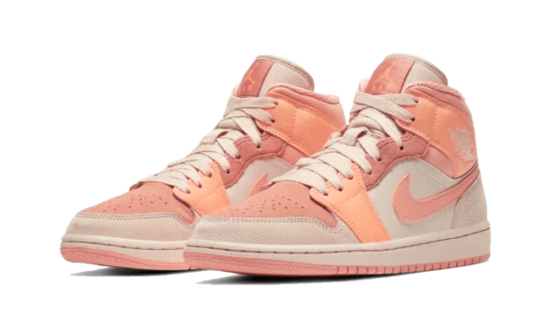 Air Jordan 1 Mid Apricot Orange | ג'ורדן 1 מיד