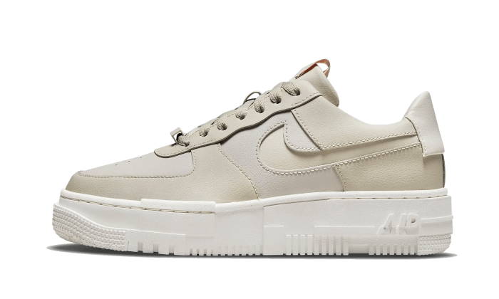 Air Force 1 Low Pixel Stone Bone Summit White | איירפורס נמוכות