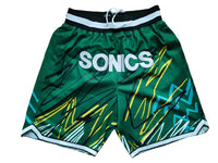 NBA Shorts‏ Just Don Sonics  | מכנסיי אנ.בי.איי