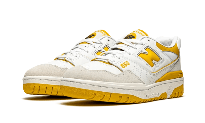 New Balance 550 Sea Salt Varsity Gold | ניו באלאנס