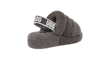 UGG Fluff Yeah Slide Grey | כפכפי אגג