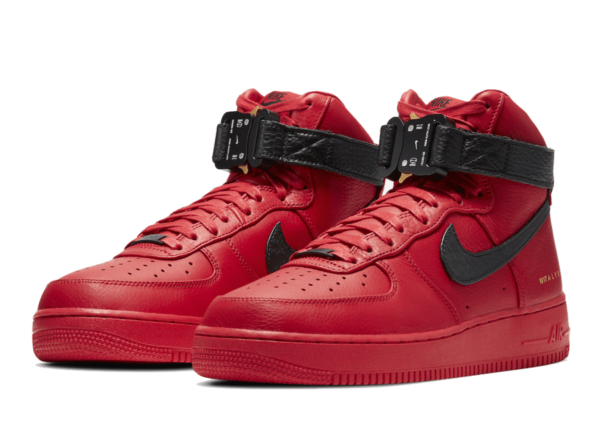 Air Force 1 High Alyx University Red Black | איירפורס גבוהות