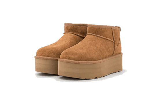 UGG CLASSIC ULTRA MINI PLATFORM CHESTNUT | מגפי אגג