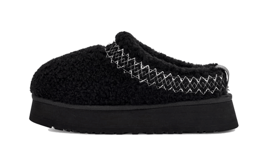 UGG TAZZ BRAID BLACK | כפכפי אגג