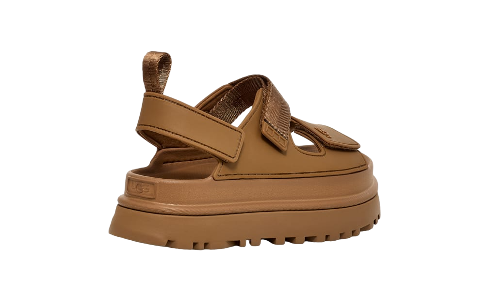 UGG Women’s GoldenGlow Sandal Bison Brown | סנדלי אגג