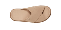 UGG Women’s Goldenstar Cross Slide Driftwood | כפכפי אגג