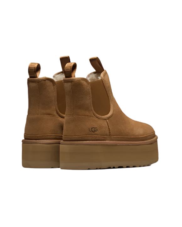 UGG NEUMEL PLATFORM CHELSEA BOOT CHESTNUT | מגפי אגג