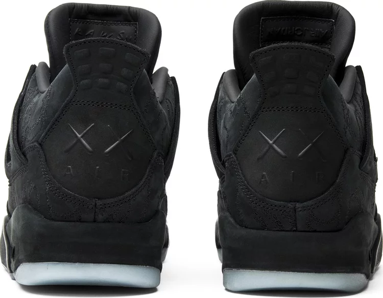 Air Jordan 4 Retro Kaws Black | ג'ורדן 4