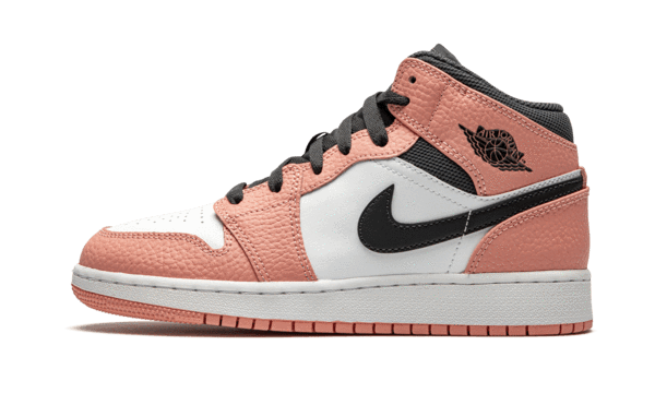 Air Jordan 1 Mid Pink Quartz | ג'ורדן 1 מיד - SneakeSpot