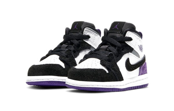 Air Jordan 1 Mid Kids Varsity Purple | אייר ג'ורדן ילדים