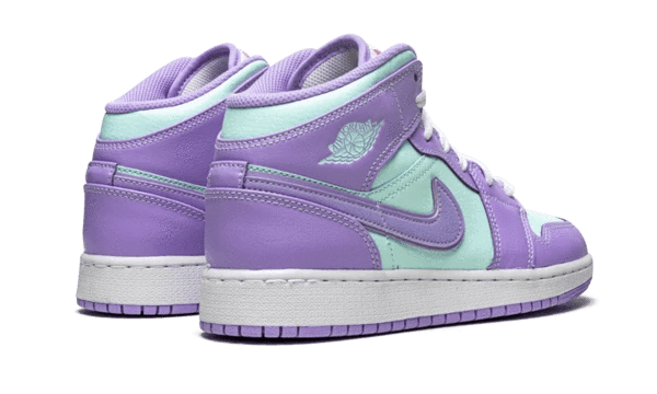Air Jordan 1 Mid Purple Aqua | ג'ורדן 1 מיד