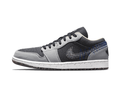 Air Jordan 1 Low Crater Black Grey | ג'ורדן 1 נמוכות