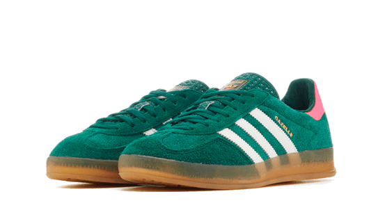 Adidas Gazelle Indoor Collegiate Green Lucid Pink | אדידס ג'זל