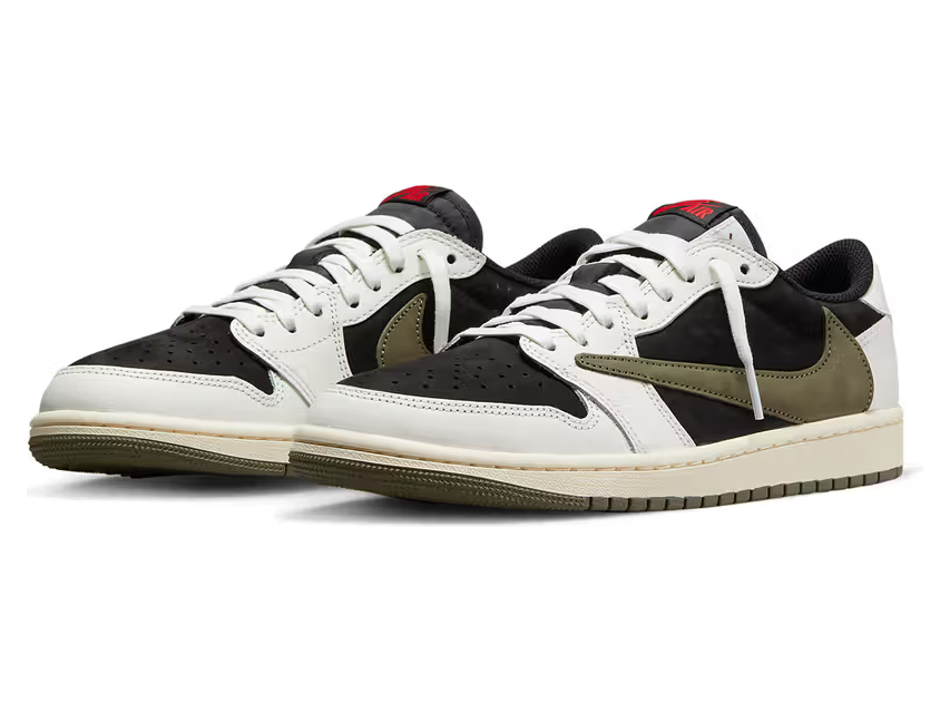 Outlet Air Jordan 1 Low Travis Scott Olive | ג'ורדן 1 נמוכות אאוטלט