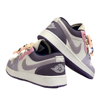 Nike Jordan Low Top First Generation Kids Purple Beige | אייר ג'ורדן ילדים