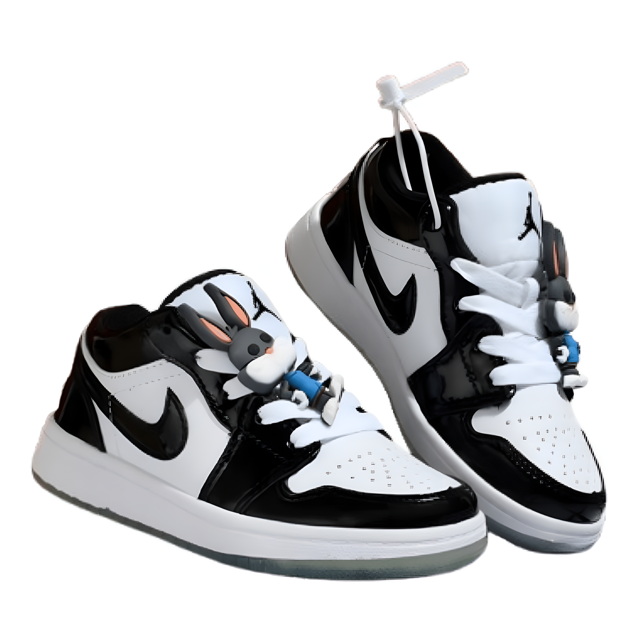 Nike Jordan Low Top First Generation Kids White Black | אייר ג'ורדן ילדים
