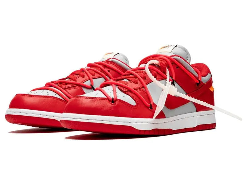 Dunk Low Off-White University Red | דאנק נמוכות