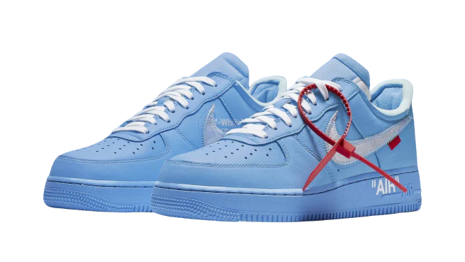 Nike Air Force 1 Low Off-White MCA University Blue | איירפורס נמוכות