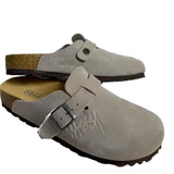 Birkenstock Boston Clog Stussy Grey Sandal | סנדלי בירקנשטוק בוסטון