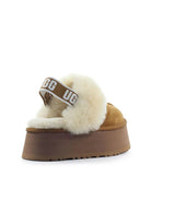 UGG Funkette Platform Brown | כפכפי אגג